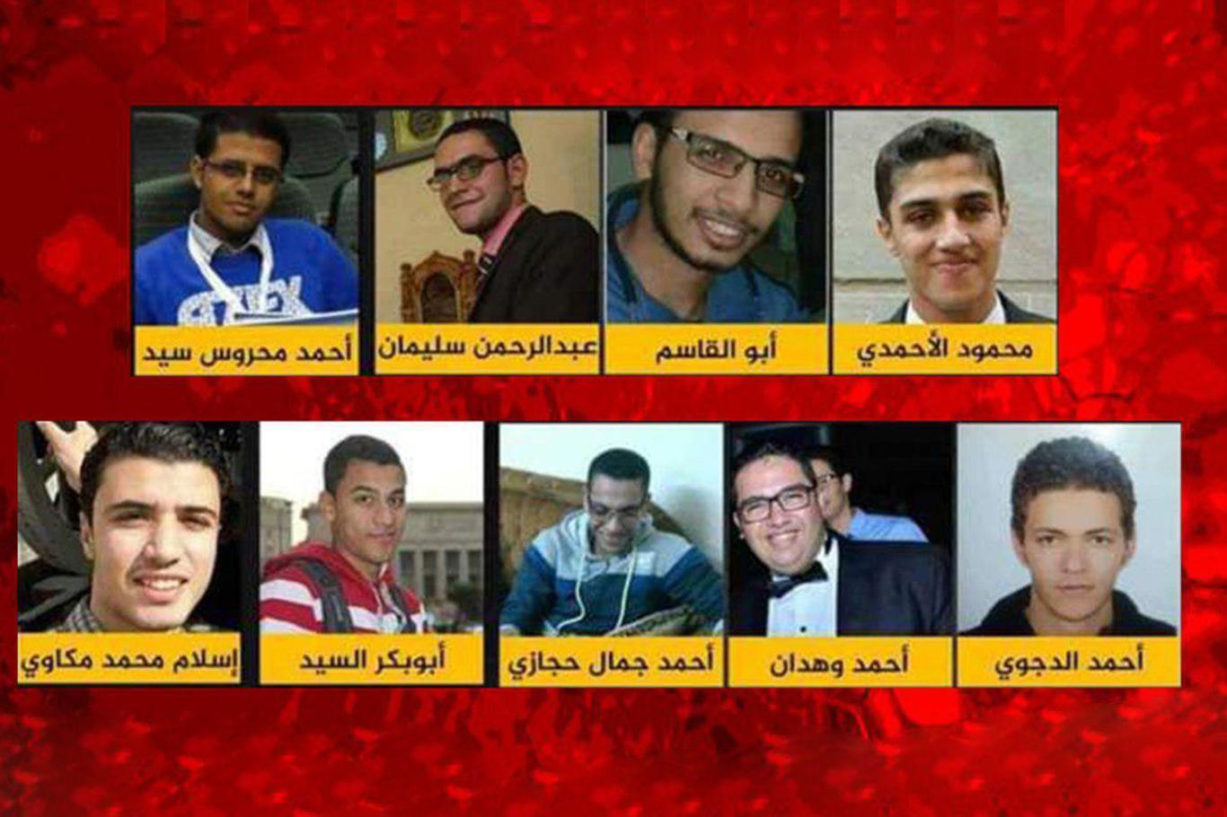 Mısır'da idam edilen 9 gencin göz yaşartan dramı